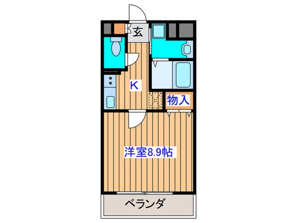 Ｔ　ｓ　ＩＺＵＭＩの物件間取画像